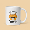 Cat on a Mug (White)